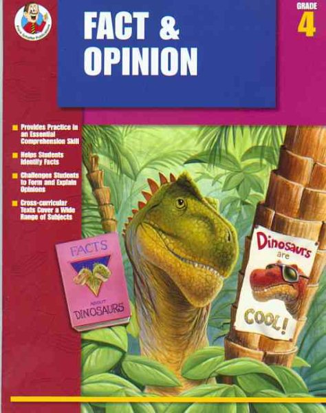 Fact & Opinion, Grade 4 cover