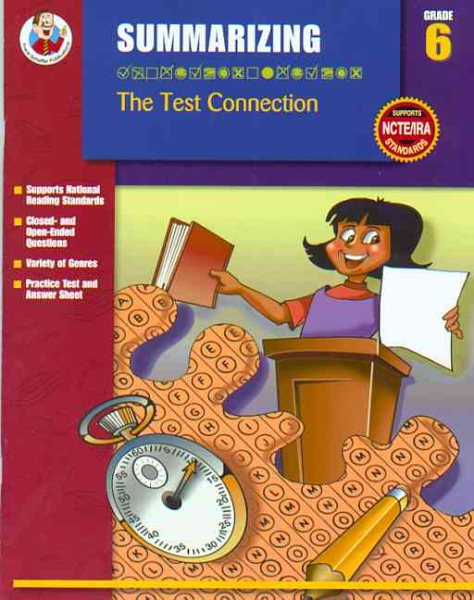 Summarizing-Test Connection Series Gr 6 cover
