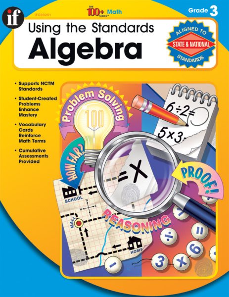 Using the Standards: Algebra (100+) grade 3 cover