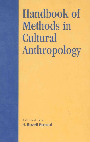 Handbook of Methods in Cultural Anthropology cover