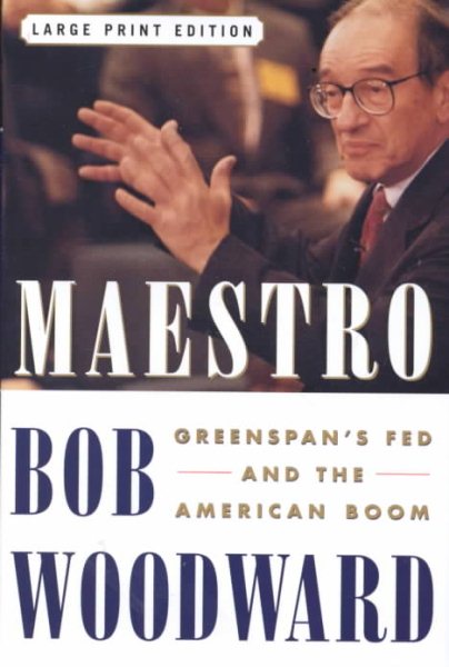 Maestro Lp : Greenspans Fed And The American Boom cover