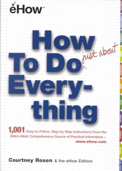 How To Do Just About Everything cover