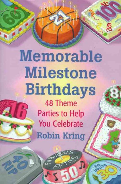 Memorable Milestone Birthdays cover