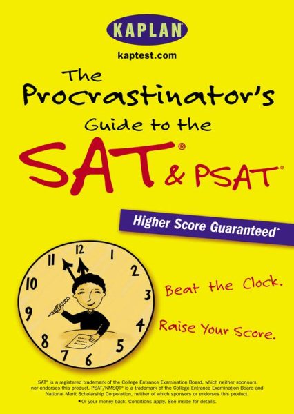 The Procrastinator's Guide to the SAT & PSAT: Beat the Clock, Raise Your Score cover
