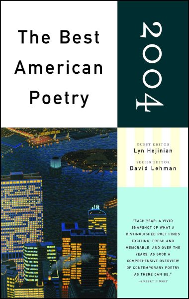 The Best American Poetry 2004: Series Editor David Lehman cover