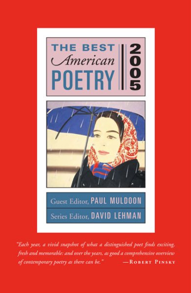 The Best American Poetry 2005 cover