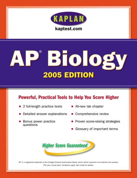 Kaplan AP Biology 2005 cover