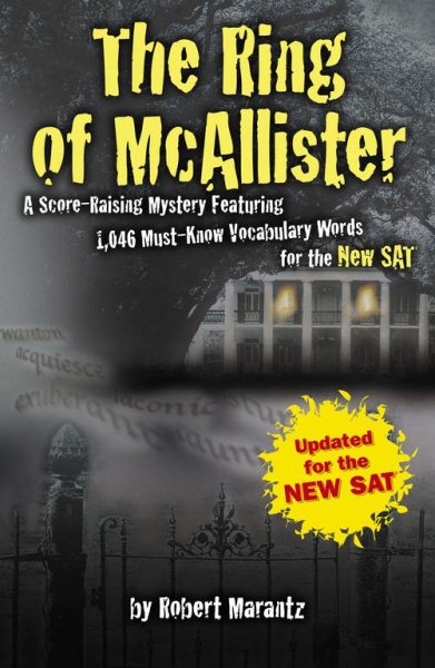 The Ring of McAllister: A Score-Raising Mystery Featuring 1,046 Must-Know SAT Vocabulary Words cover
