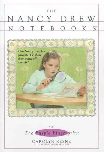 The Purple Fingerprint (Nancy Drew Notebooks #44) cover