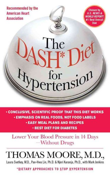 The DASH Diet for Hypertension cover