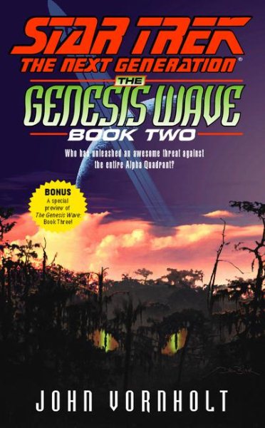 Genesis Wave: Book Two (Star Trek: The Next Generation) cover
