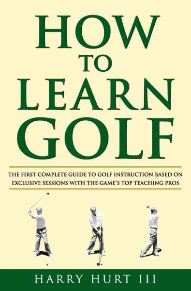 How to Learn Golf cover