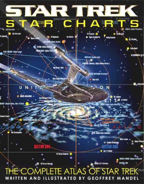 Star Trek Star Charts: The Complete Atlas of Star Trek cover
