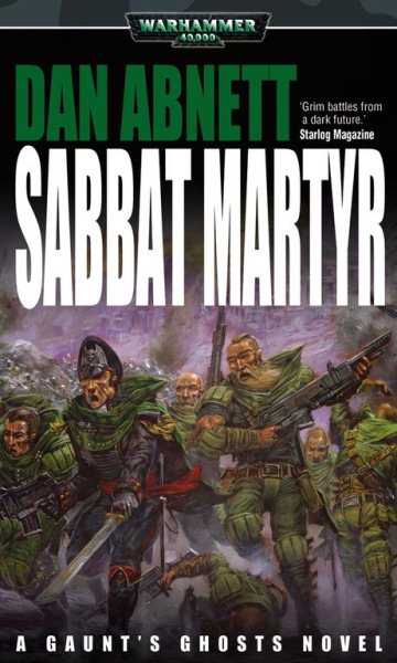 Sabbat Martyr (Gaunt's Ghosts) cover