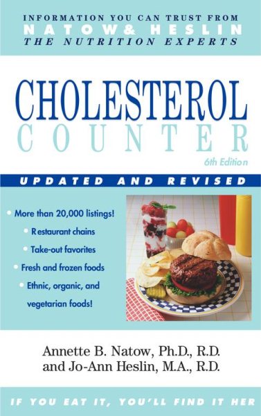 The Cholesterol Counter: 6th Edition cover