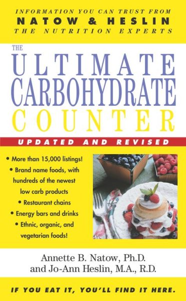 The Ultimate Carbohydrate Counter cover