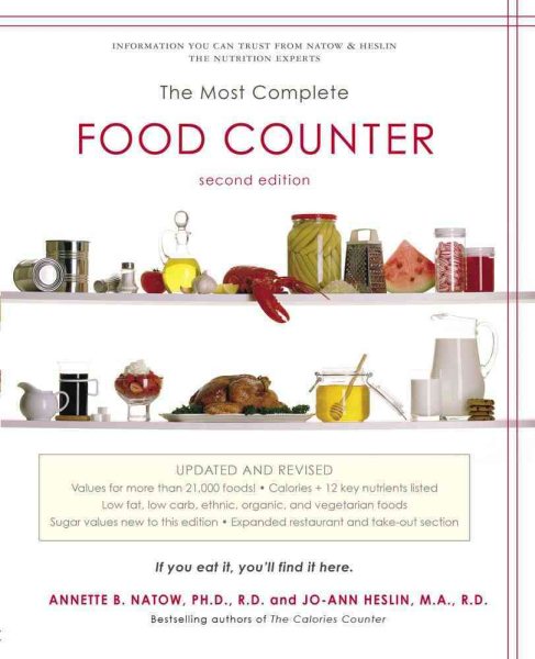The Most Complete Food Counter: 2nd Edition cover