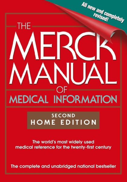 The Merck Manual of Medical Information: 2nd Home Edition (MERCK MANUAL OF MEDICAL INFORMATION HOME EDITION) cover