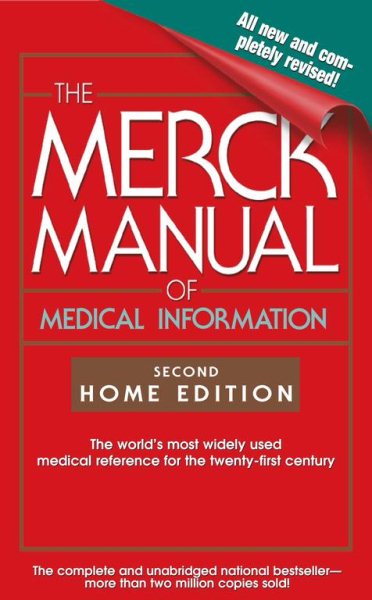 The Merck Manual of Medical Information: Second Home Edition (Merck Manual of Medical Information, Home Ed.)