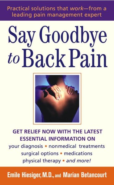 Say Goodbye to Back Pain cover