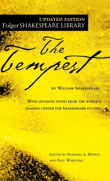 The Tempest (Folger Shakespeare Library) cover