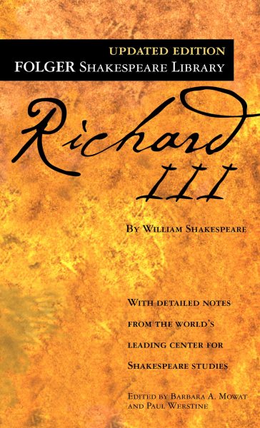 Richard III (Folger Shakespeare Library) cover