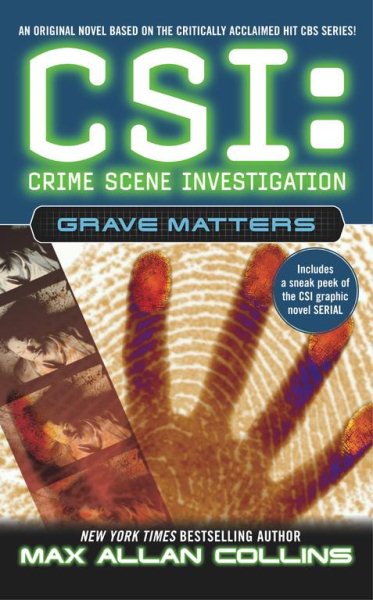 Grave Matters (Csi: Crime Scene Investigation) cover