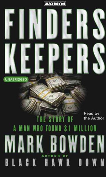 Finders Keepers: The Story of a Man who found $1 Million cover