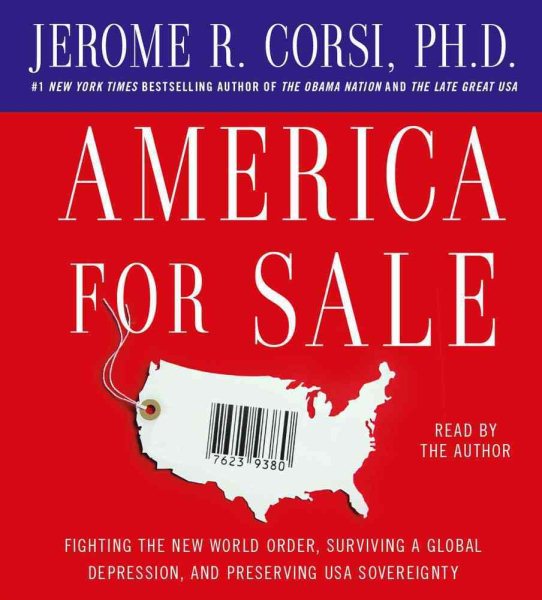 America for Sale: Fighting the New World Order, Surviving a Global Depression, and Preserving USA Sovereignty cover