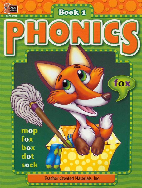 Phonics: Book 1, Grades K–3 from Teacher Created Resources (Phonics (Teacher Created Resources))