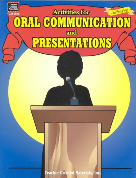 Activities for Oral Communication and Presentations cover