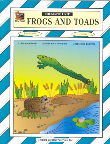 Frogs and Toads Thematic Unit cover
