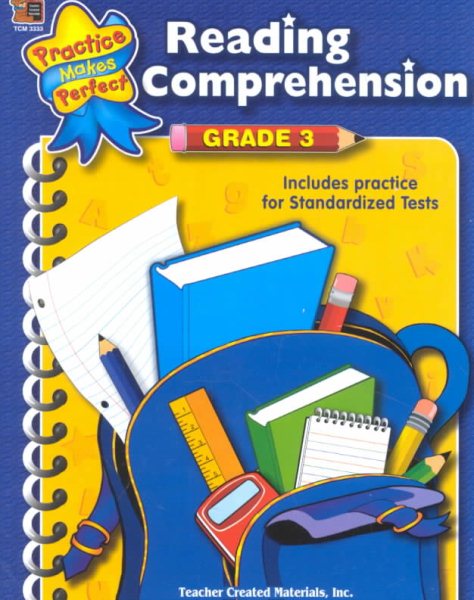Reading Comprehension Grade 3 cover