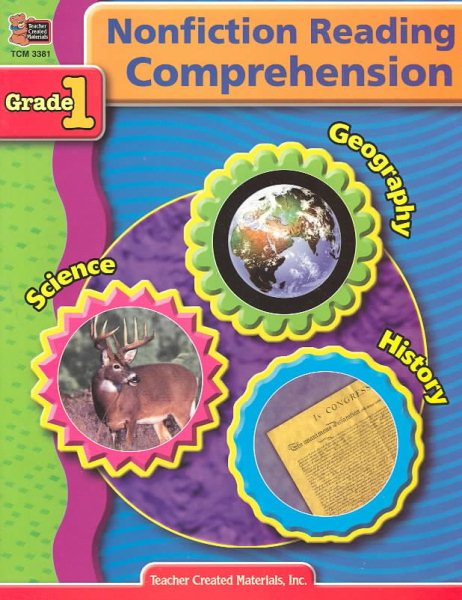 Nonfiction Reading Comprehension Grade 1 cover