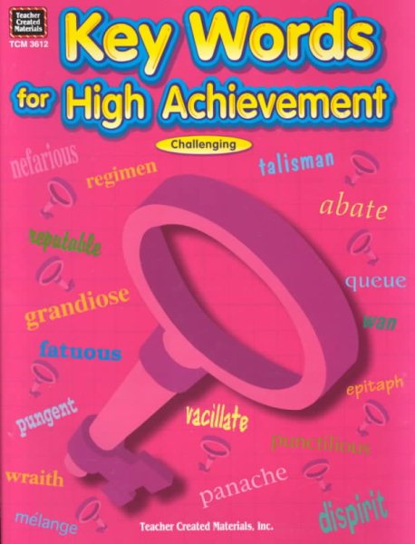 Key Words for High Achievement cover