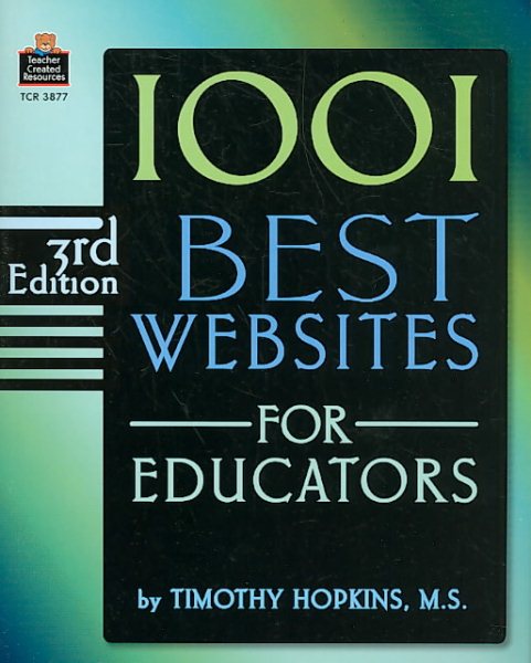 1001 Best Websites for Educators, 3rd Edition cover