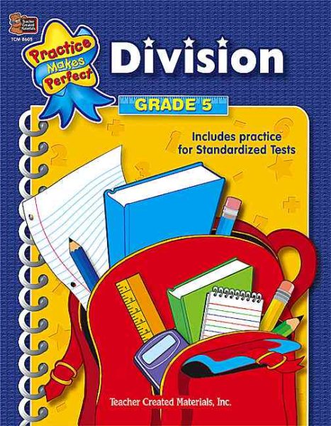 Division Grade 5 (practice makes perfect) cover