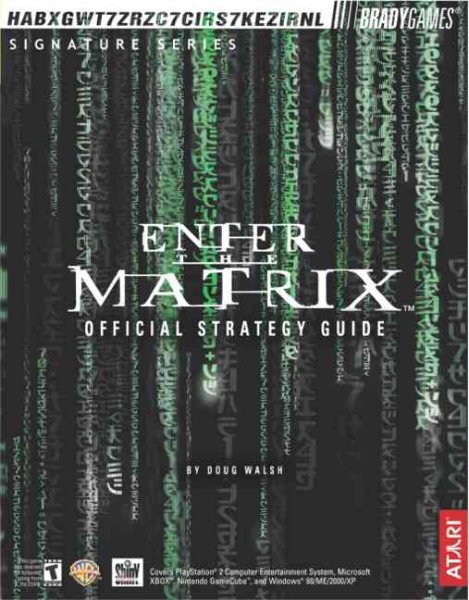 Enter the Matrix(TM) Official Strategy Guide cover