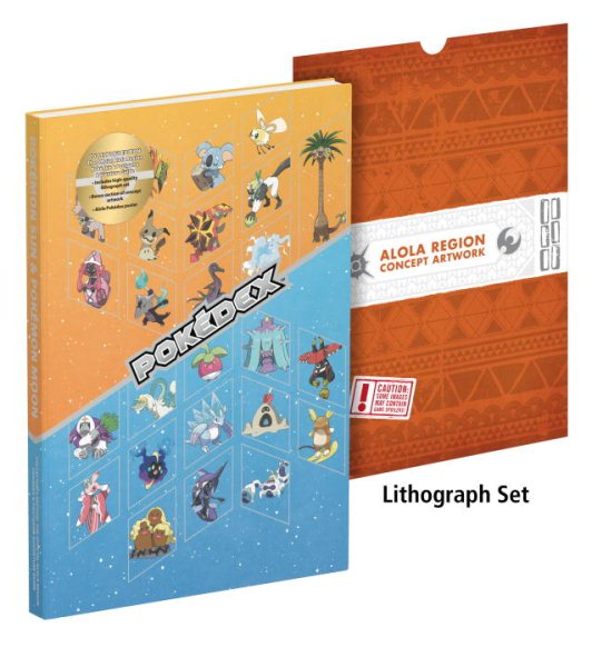 Pokémon Sun and Pokémon Moon: The Official Alola Region Collector's Edition Pokédex & Postgame Adventure Guide cover