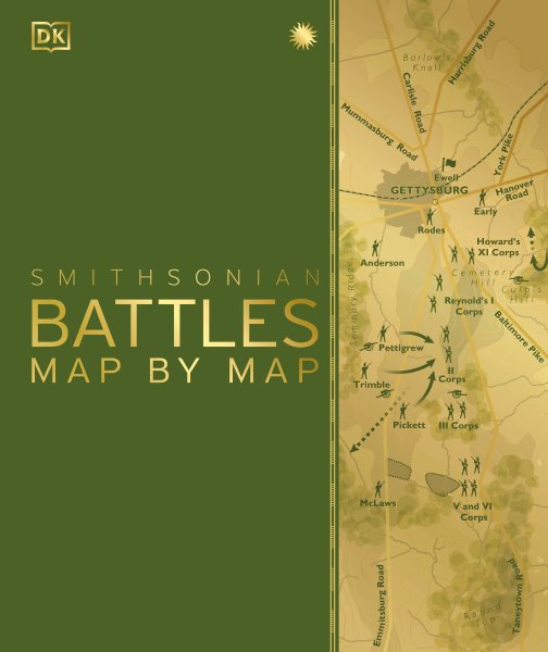 Battles Map by Map (DK History Map by Map) cover