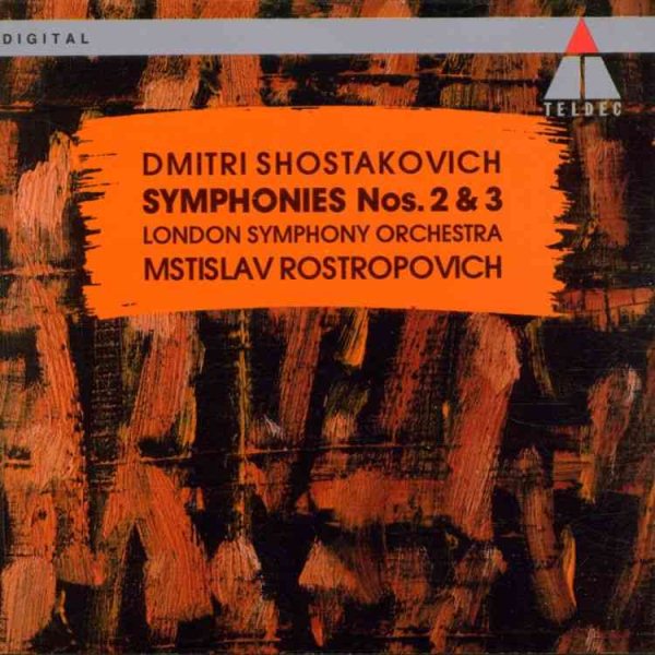 Shostakovich: Symphonies Nos. 2 & 3 cover