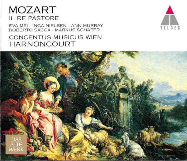 Mozart - Il Re pastore / Mei, Murray, Nielsen, Sacca, M. Schafer, Concentus musicus Wien, Harnoncourt cover