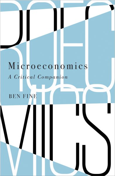 Microeconomics: A Critical Companion (Iippe) cover