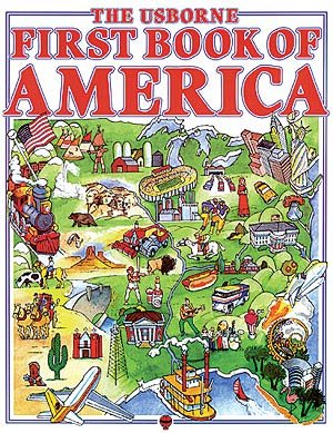 The Usborne First Book of America cover