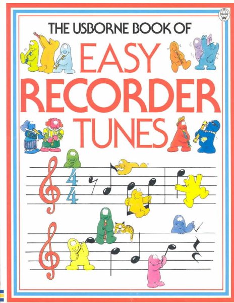 The Usborne Book of Easy Recorder Tunes cover