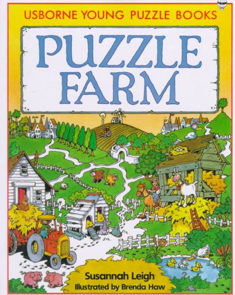 Puzzle Farm (Usborne Young Puzzle Books) cover