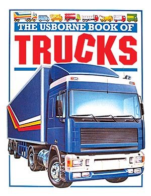 The Usborne Book of Trucks cover
