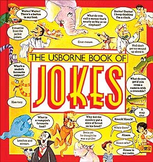 The Usborne Book of Jokes (Jokes Series) cover