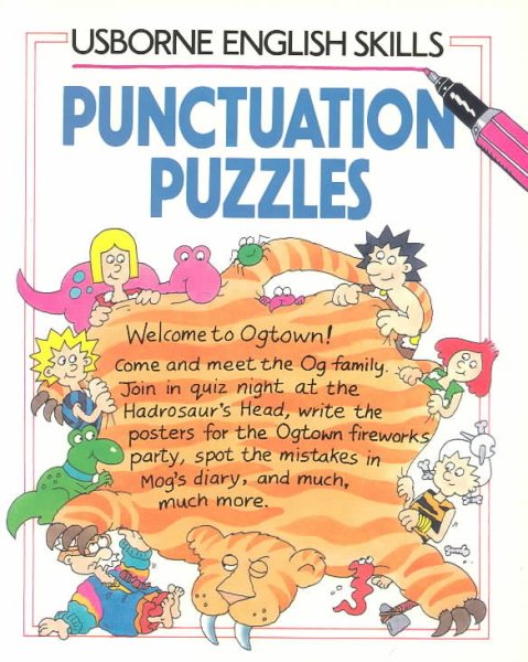 Punctuation Puzzles (Usborne English Skills) cover