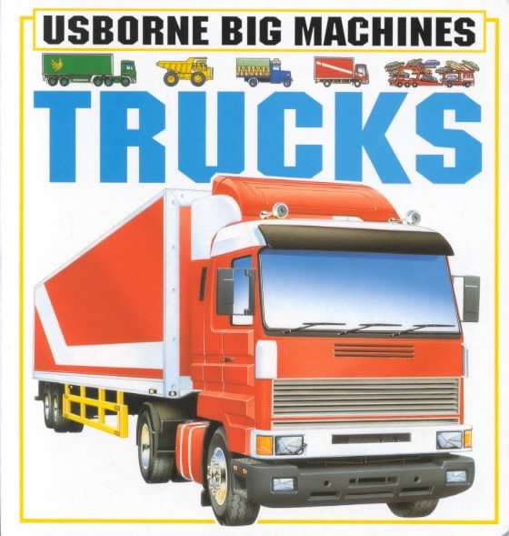 Trucks (Usborne Big Machine Board Books) cover